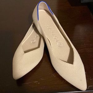Rothy’s tan flats